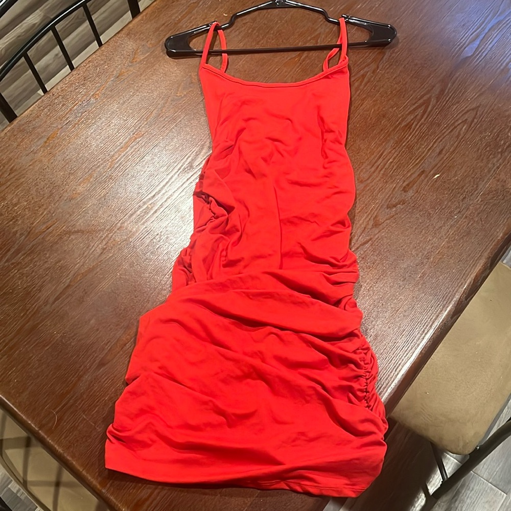 Fashion Nova Only Yours Ruched Mini Dress